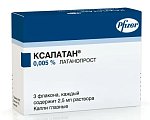 Купить ксалатан, капли глазные 0,005%, флакон-капельница 2,5мл в упаковке 3 шт в Семенове