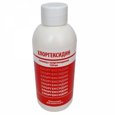 Купить саномед ополаскиватель для полости рта с хлоргексидином, 150мл в Семенове