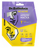 Купить dr. esthetica (др. эстетика) no acne мульти-маска пузырьковая yellow&violet 1шт в Семенове