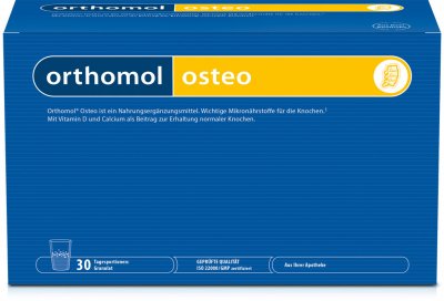 Купить orthomol osteo (ортомол остео), порошок саше 15г, 30 шт бад в Семенове