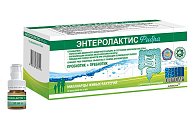 Купить энтеролактис фибра, сироп 10мл флаконы 12 шт+капсула с порошком в крышках флаконов бад в Семенове