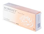 Купить новинет, таблетки, покрытые пленочной оболочкой 150мкг+20мкг, 63 шт в Семенове