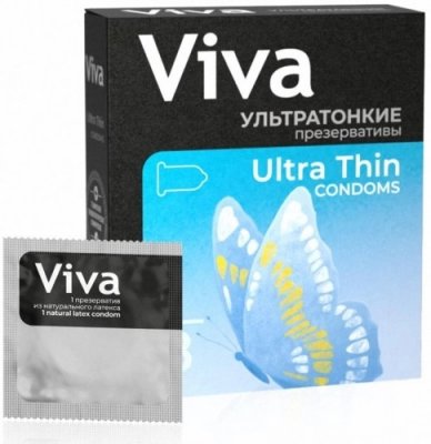 Купить презервативы вива ультратонк. №3 (карекс индастриз, малайзия) в Семенове