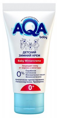 Купить aqa baby (аква беби) крем детский зимний, 75 мл в Семенове
