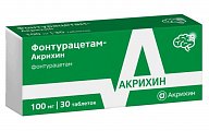 Купить фонтурацетам-акрихин, таблетки 100мг, 30 шт в Семенове