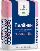 Купить амелия пеленки впитывающие 60х90см 10 шт в Семенове