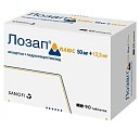 Купить лозап плюс, таблетки, покрытые оболочкой 12,5мг+50мг, 90 шт в Семенове