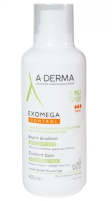 Купить a-derma exomega control (а-дерма) бальзам смягчающий для лица и тела, 400мл в Семенове
