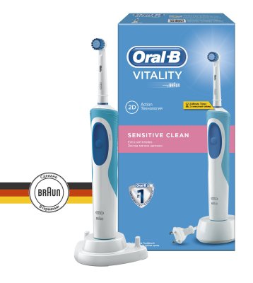 Купить oral-b (орал-би) электрическая зубная щетка vitality sensitive clean, 1 шт в Семенове