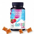 Купить livs (ливс) комплекс мега мультивитамин для детей, пастилки жевательные малина 60шт бад в Семенове