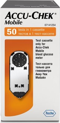 Купить тест-кассета accu-chek mobail (акку-чек) 50 шт в Семенове