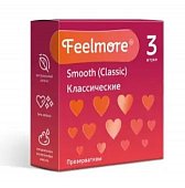 Купить feelmore (филлморе) презервативы гладкие классические, 3шт  в Семенове
