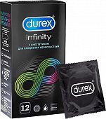 Купить durex (дюрекс) презервативы infinity гладкие с анестетиком (вариант 2) 12шт в Семенове
