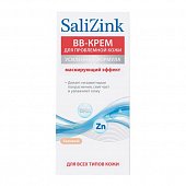 Купить salizink (салицинк), вв-крем с тонирующим эффектом для проблемной кожи всех типов, 50 мл тон 02 бежевый в Семенове