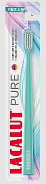 Lacalut (Лакалют) pure зубная щетка средней жесткости, 1 шт