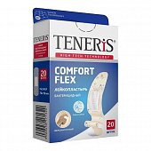 Купить пластырь teneris comfort (тенерис) бактерицидный полимерная основа, 20 шт в Семенове