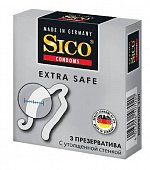 Купить sico (сико) презервативы extra safe с утолщенной стенкой, 3шт в Семенове