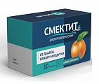 Купить смектит диоктаэдрический, порошок для приготовления суспензии для приема внутрь апельсиновый, пакет 3г, 10 шт в Семенове