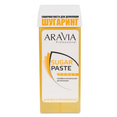 Купить aravia (аравиа) паста сахарная для депиляции очень мягкой консистенции медовая картридж 150г в Семенове