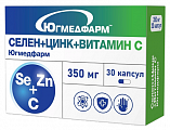 Купить селен+цинк+витамин с югмедфарм, капсулы 30шт бад в Семенове