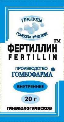 Купить фертиллин, гранулы гомеопатические, 20г в Семенове