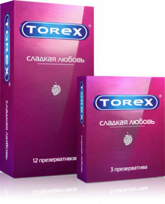 Купить презервативы торекс сладкая любовь, №3 (кит ооо, россия) в Семенове