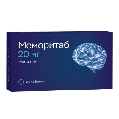 Купить меморитаб, таблетки диспергируемые 20мг, 30 шт в Семенове