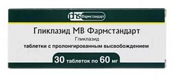 Купить гликлазид мв-фармстандарт, таблетки с пролонгированным высвобождением 60мг, 30 шт в Семенове