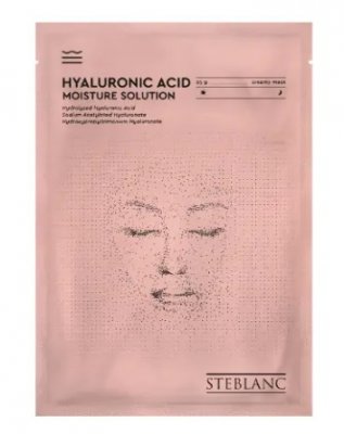 Купить steblanc (стебланк) маска для лица тканевая увлажняющая гиалуроновая кислота, 1 шт  в Семенове