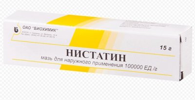 Купить нистатин, мазь для наружного применения 100000ед/г, 15г в Семенове