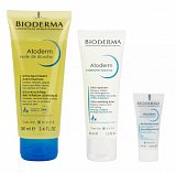 Bioderma Atoderm (Биодерма) набор для лица и тела: комплекс для ухода за атопичной кожей