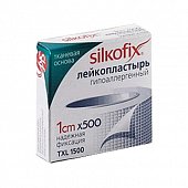 Купить silkofix (силкофикс) пластырь на тканной основе 1смх500см белый в Семенове