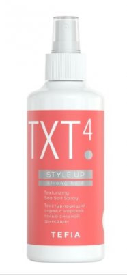 Купить тефиа (tefia) syle up спрей текстурный для волос сильной фиксации морская соль, 250мл в Семенове