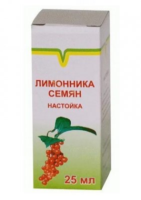 Купить лимонника семян настойка, флакон 25мл в Семенове