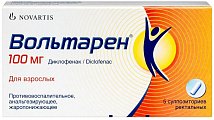 Купить вольтарен, суппозитории ректальные 100мг, 5шт в Семенове