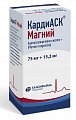 Купить кардиаск магний, таблетки, покрытые пленочной оболочкой 75мг+15,2мг, 100 шт в Семенове