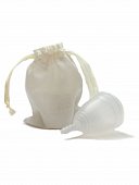 Купить онликап (onlycup) менструальная чаша серия лен размер l, белая в Семенове