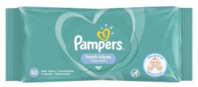 Купить pampers baby fresh clean (памперс) салфетки влажные, 52шт в Семенове