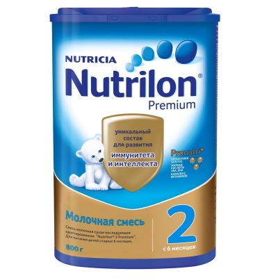 Купить нутрилон премиум 2 (nutrilon 2 premium) молочная смесь с 6 месяцев, 800г в Семенове
