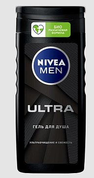 Nivea (Нивея) для мужчин гель для душа Ultra, 250мл