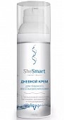 Купить shesmart (шисмарт) крем дневной для глубокого восстановления кожи с гиалуроновой кислотой, пептидами, ниацинамидом и витамином е, 50мл в Семенове