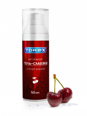 Купить torex (торекс) гель-смазка интимный спелая вишня, флакон-дозатор 50мл в Семенове