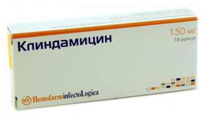 Купить клиндамицин, капс. 150мг №16 (хемофарм ооо, югославия) в Семенове