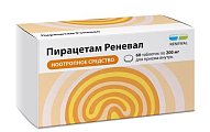 Купить пирацетам реневал, таблетки, покрытые пленочной оболочкой 200мг, 60 шт в Семенове