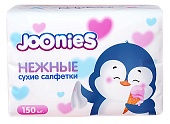 Купить joonies (джунис) салфетки сухие бумажные белые для детей 150шт в Семенове