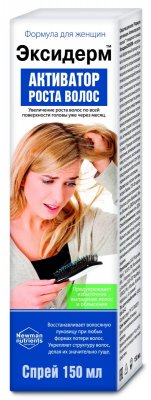 Купить эксидерм формула для женщин средство для роста волос 150мл (спрей) в Семенове