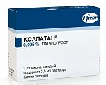 Купить ксалатан, капли глазные 0,005%, флакон-капельница 2,5мл в упаковке 3 шт в Семенове