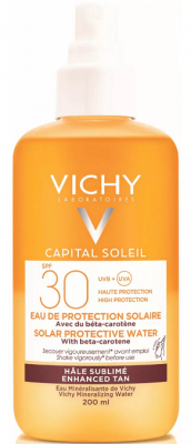 Купить vichy capital soleil (виши) спрей двухфазный для тела активатор загара 200мл spf30 в Семенове