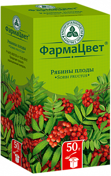 Рябины плоды, пачка 50г