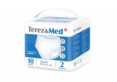 Купить terezamed (терезамед), трусы подгузники для взрослых medium, размер 2 10 шт в Семенове